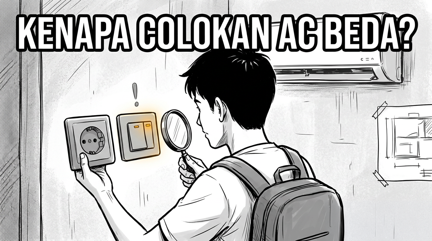 Kenapa Colokan AC Bentuknya "Aneh"? Ini Alasan Teknisnya